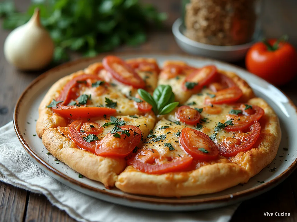 Фокачча с начинкой: тунец и лук — готовое блюдо из категории «Выпечка» на сайте Viva Cucina