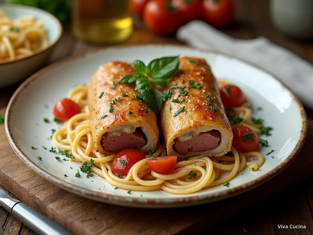 Инвольтини из курицы — готовое блюдо из категории «Мясо/Птица» на сайте Viva Cucina