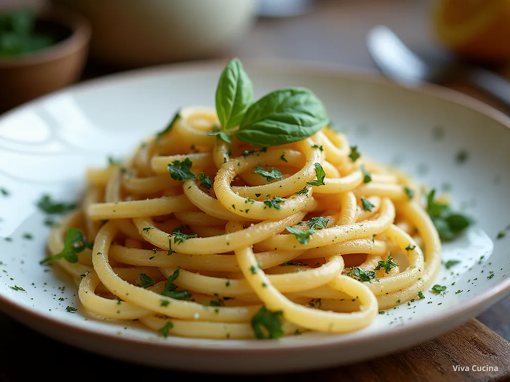 Ньокки с цукини и соусом лимон-чеснок — готовое блюдо из категории «Паста» на сайте Viva Cucina