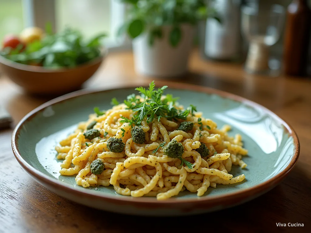 Орзо с говядиной и песто — готовое блюдо из категории «Паста» на сайте Viva Cucina