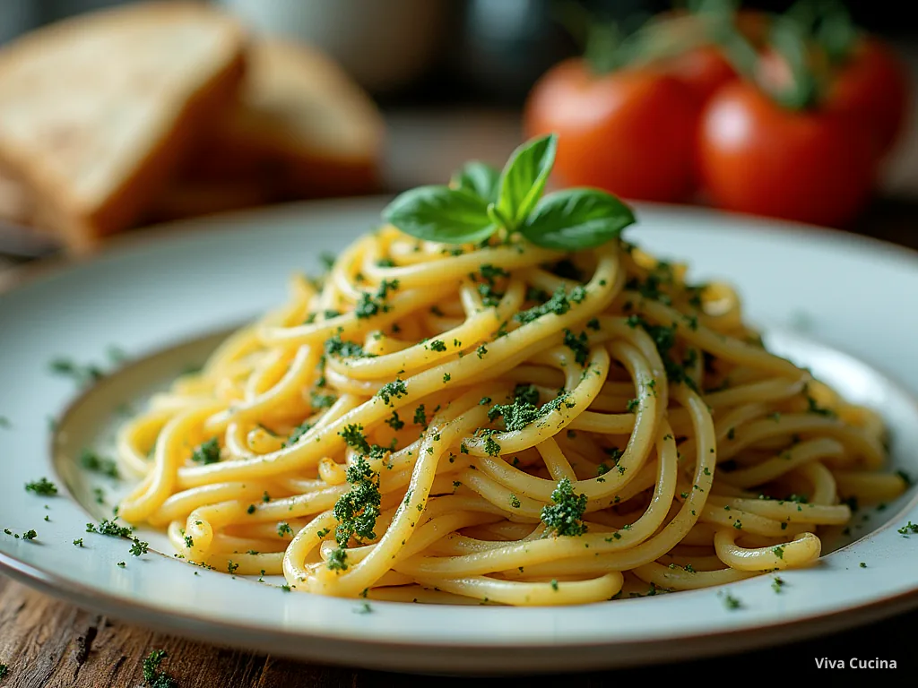 Орзо с шпинатом и песто — готовое блюдо из категории «Паста» на сайте Viva Cucina