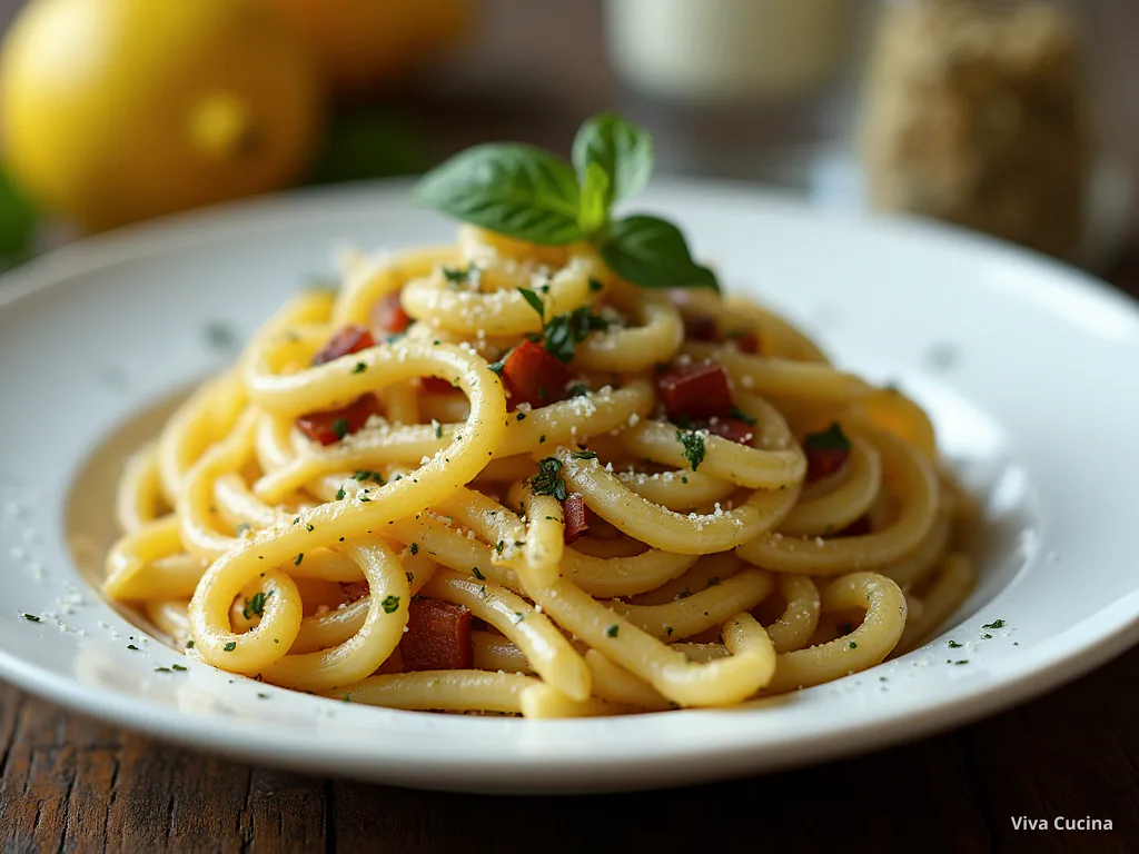 Пене с курицей и соусом лимон-чеснок — готовое блюдо из категории «Паста» на сайте Viva Cucina