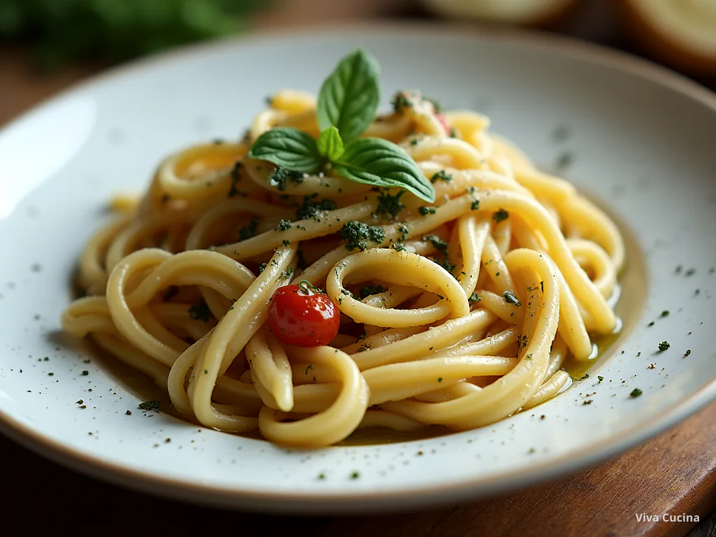 Пене с тыквой и соусом из запечённых перцев — готовое блюдо из категории «Паста» на сайте Viva Cucina