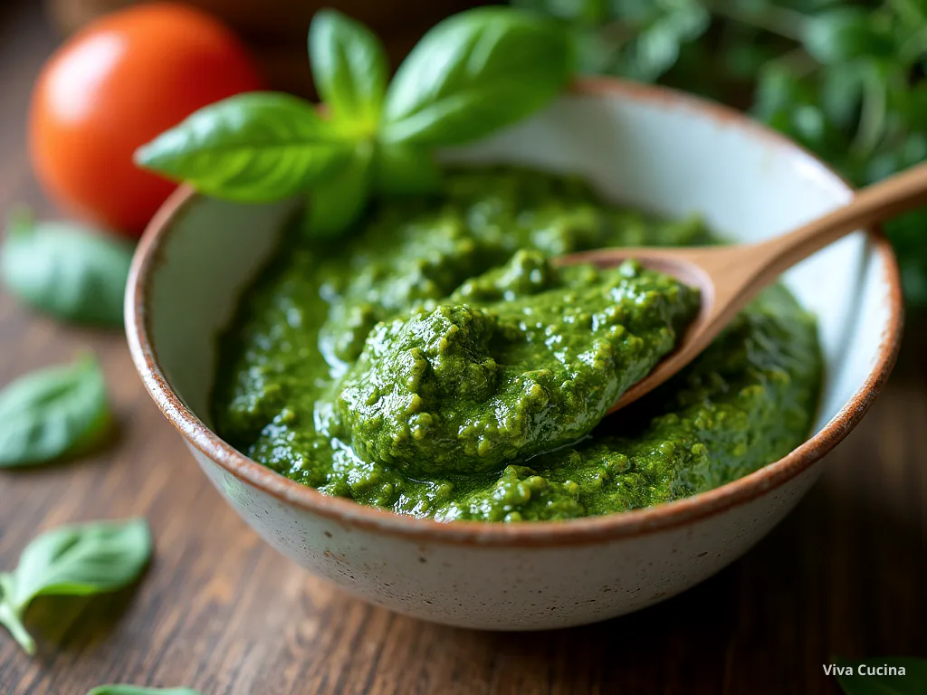 Песто из рукколы — готовое блюдо из категории «Соусы/Заготовки» на сайте Viva Cucina