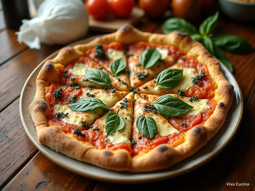 Пицца с начинкой: курица и песто — готовое блюдо из категории «Пицца» на сайте Viva Cucina