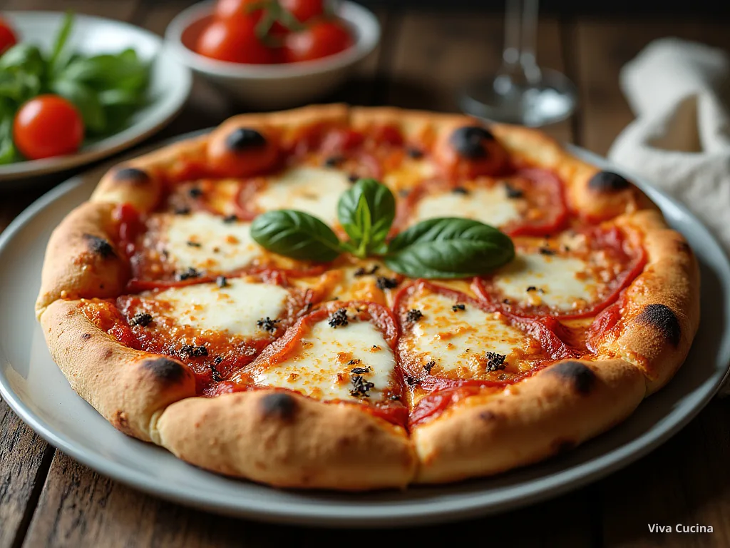 Пицца с начинкой: прошуто и руккола — готовое блюдо из категории «Пицца» на сайте Viva Cucina