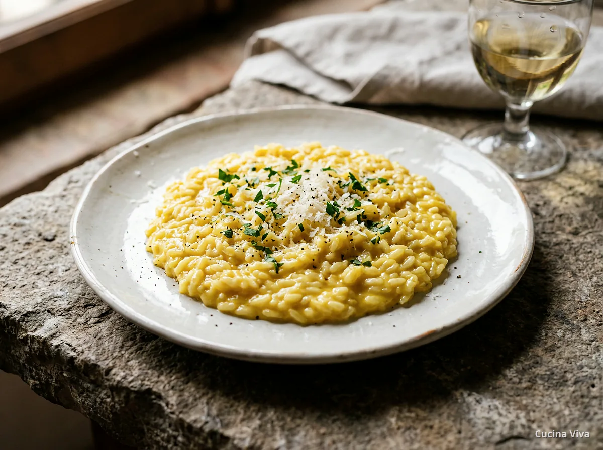 Ризотто по-милански — готовое блюдо из категории «Ризотто» на сайте Viva Cucina