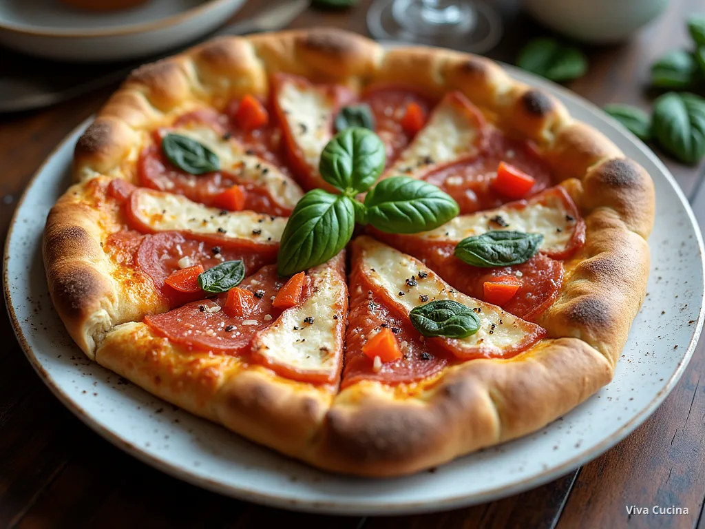 Скьяччата с начинкой: анчоусы и каперсы — готовое блюдо из категории «Выпечка» на сайте Viva Cucina