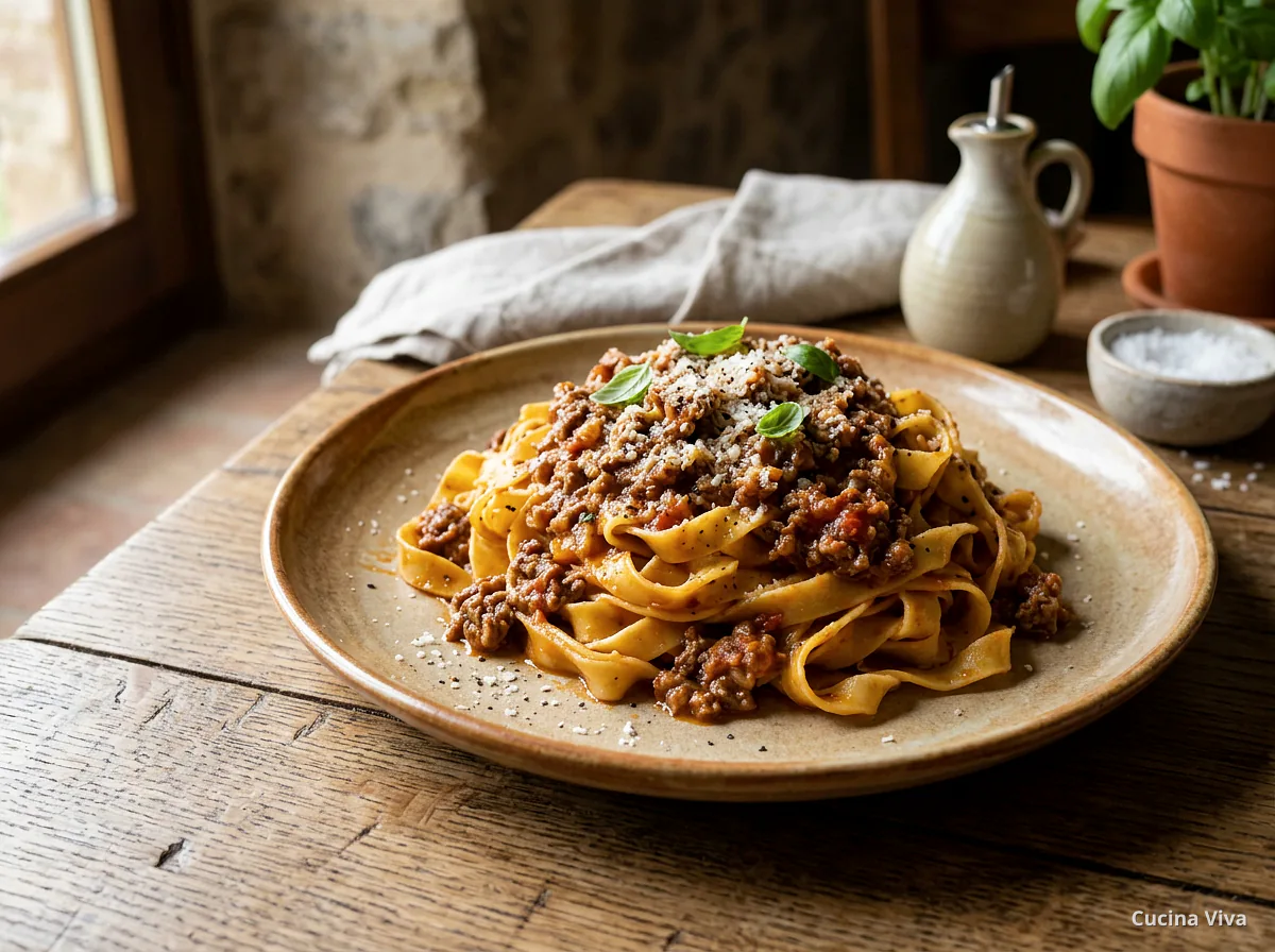 Тальятелле болоньезе — готовое блюдо из категории «Паста» на сайте Viva Cucina