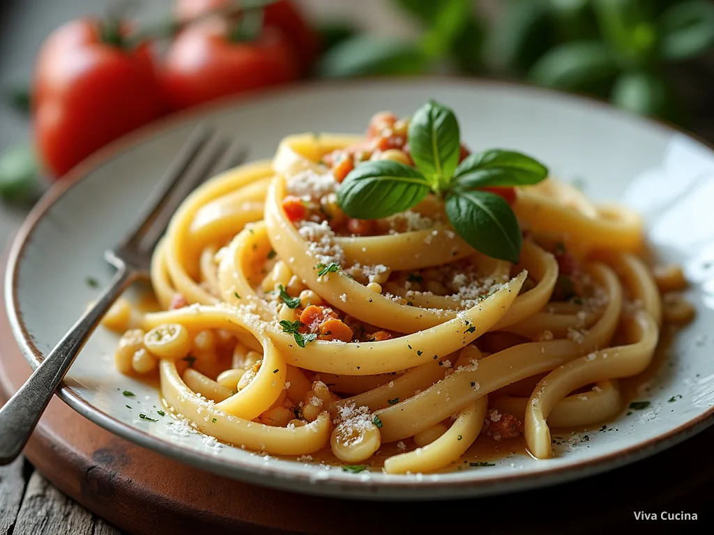 Тальятелле с шпинатом и соусом из тунца и каперсов — готовое блюдо из категории «Паста» на сайте Viva Cucina