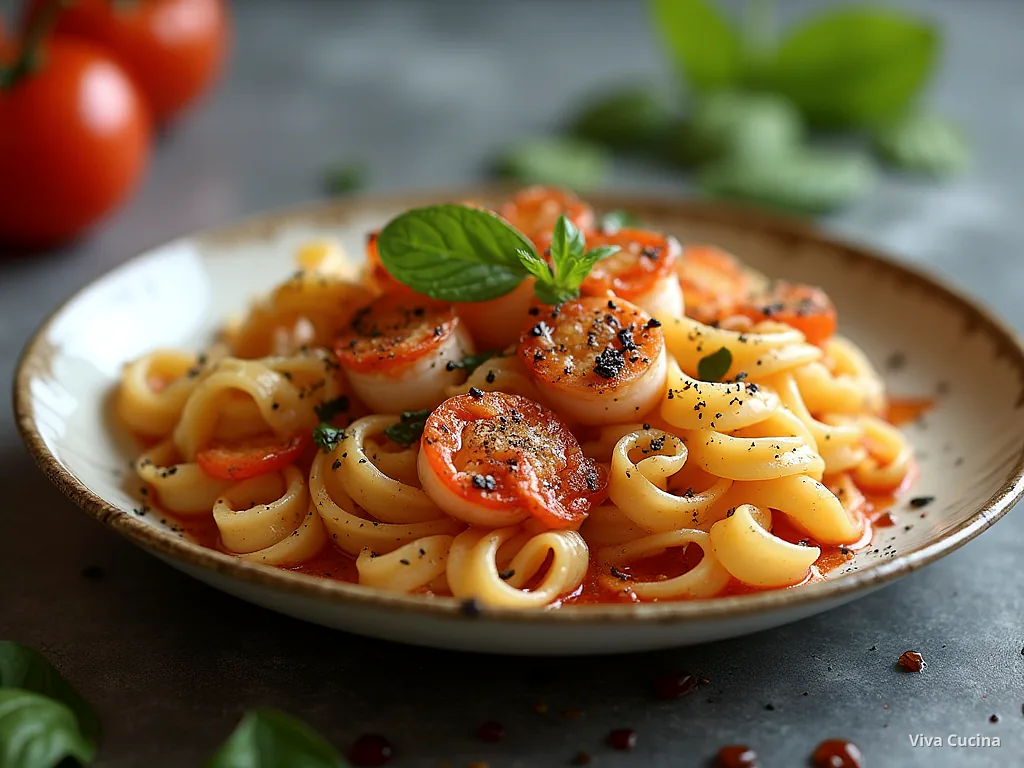 Запечённая треска с томатами — готовое блюдо из категории «Рыба/Морепродукты» на сайте Viva Cucina